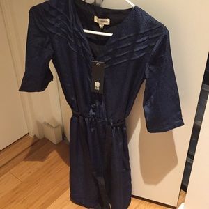 Blue and black new Brooklyn industries dress